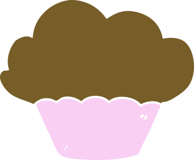 Bir insan tarafından çizilmiş karalama keki.