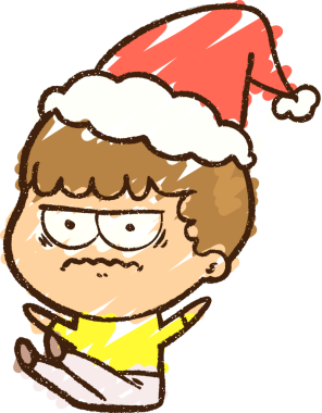 Bir insan tarafından çizilen Noel Adam Tebeşiri