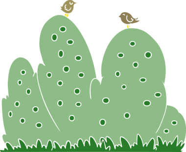 Bir insan tarafından çizilmiş düz renk çizgi film çiti