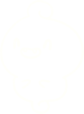 Bir insan tarafından çizilmiş şirin Hayalet Tebeşiri