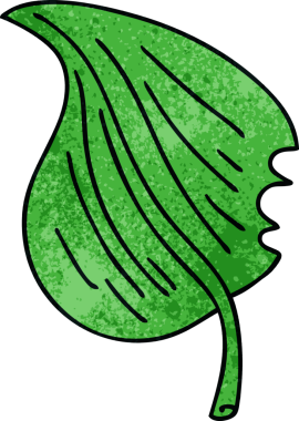 Bir insan tarafından çizilmiş garip bir çizgi film karakteri.