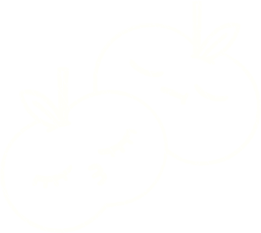 Bir insan tarafından çizilmiş elma tebeşiri