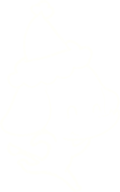 Bir insan tarafından çizilen Şenlikli Fil Tebeşiri