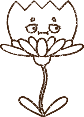 Bir insan tarafından çizilen Çiçek Kömürü