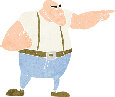 Bir insan tarafından çizilmiş el çizimi karikatür