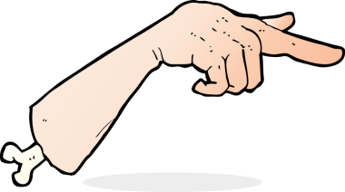 Bir insan tarafından çizilmiş cadılar bayramı çizgi filmi.