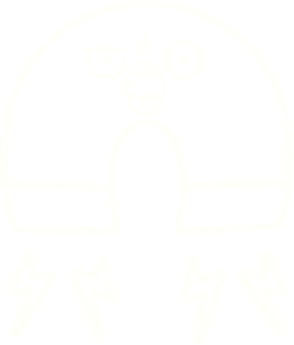 Bir insan tarafından çizilen mıknatıs tebeşiri