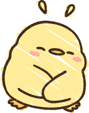 Bir insan tarafından çizilmiş Sevimli Piliç Tebeşiri