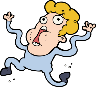 Bir insan tarafından çizilmiş karikatür.