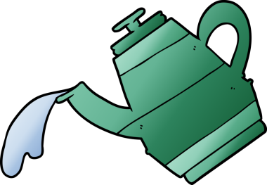 Bir insan tarafından çizilmiş bir çaydanlık.