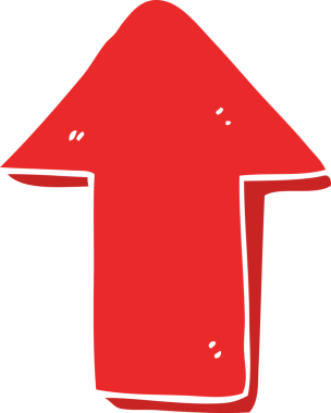 bir insan tarafından çizilmiş düz renkli çizgi film