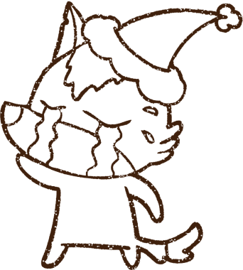 Ağlayan Kurt Kömürü Bir insan tarafından çizilmiş