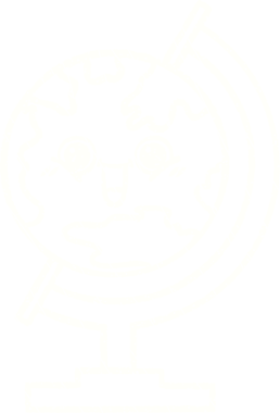 Bir insan tarafından çizilen Dünya Tebeşiri