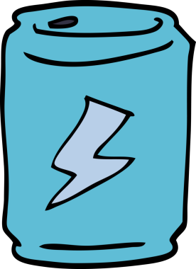 Bir insan tarafından çizilmiş bir kutu karalaması.