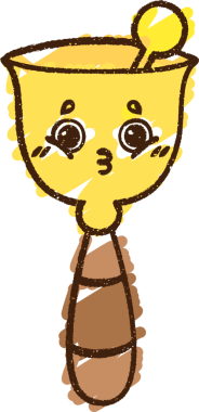 Bir insan tarafından çizilmiş çan tebeşiri