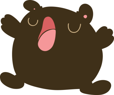 Bir insan tarafından çizilmiş garip bir çizgi film karakteri.