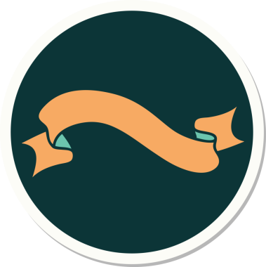 Bir insan tarafından çizilmiş geleneksel bir dövme etiketi.