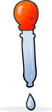 Bir insan tarafından çizilmiş serbest çizim su damlası.