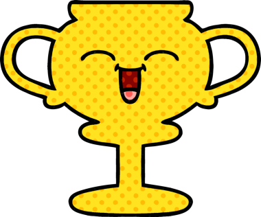 Bir insan tarafından çizilmiş bir kupanın çizgi romanı.