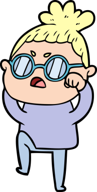 Bir insan tarafından çizilmiş bir karikatür.