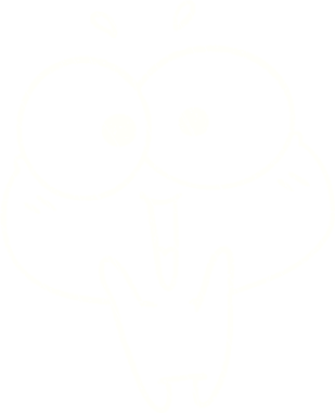 Bir insan tarafından çizilmiş şirin kurbağa tebeşiri.