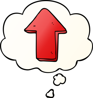 Bir insan tarafından çizilmiş, düşünce baloncuklu çizgi film.