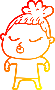 Bir insan tarafından çizilmiş, karikatür çizimi.