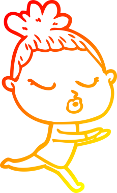 Bir insan tarafından çizilmiş, karikatür çizimi.