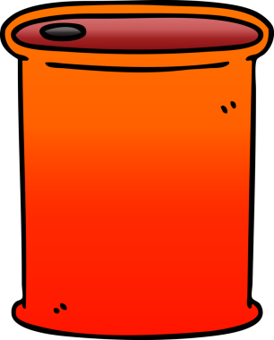 gradyan gölgeli çizgi film bir insan tarafından çizilebilir