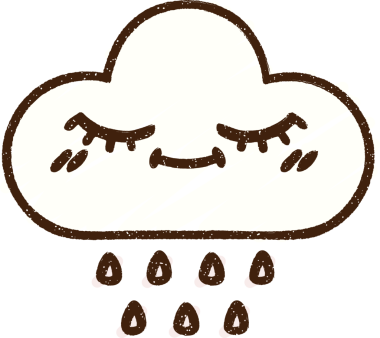 Bir insan tarafından çizilen Hava Bulutu Tebeşiri