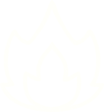 Bir insan tarafından çizilen Ateş Sembolü Tebeşiri