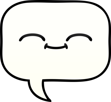 Bir insan tarafından çizilen konuşma baloncuğunun gölgeli çizimi