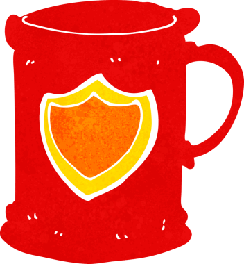 Bir insan tarafından çizilmiş karikatür.