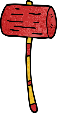 Bir insan tarafından çizilmiş karalama sopası.