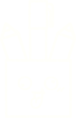 Bir insan tarafından çizilen Sanat Malzemeleri Tebeşiri