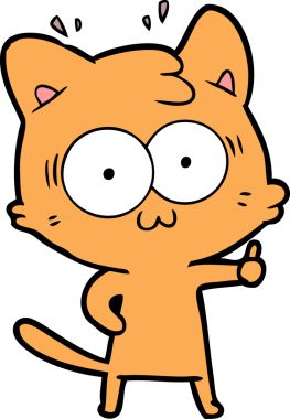 Bir insan tarafından çizilmiş bir çizgi film.