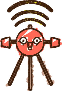 Uydu Tebeşiri Bir insan tarafından çizilmiş