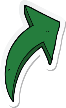 Bir insan tarafından çizilmiş bir çizgi filmin çıkartması.