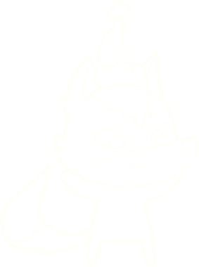 Bir insan tarafından çizilen Noel Kurdu Tebeşiri