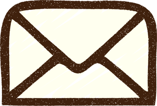 Bir insan tarafından çizilmiş Posta Sembol Tebeşiri