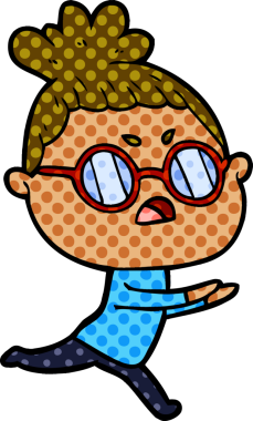 Bir insan tarafından çizilmiş bir karikatür.