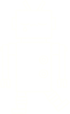 Bir insan tarafından çizilen Ağlayan Robot Tebeşiri