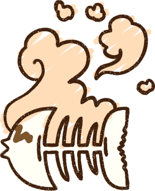 Bir insan tarafından çizilmiş Balık İskeleti Tebeşiri