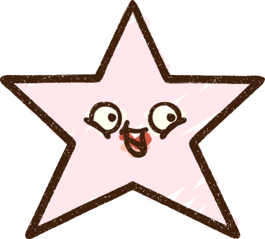 Bir insan tarafından çizilen Mutlu Yıldız Tebeşiri