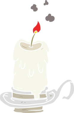 Bir insan tarafından çizilmiş düz renkli karikatür karikatürü.