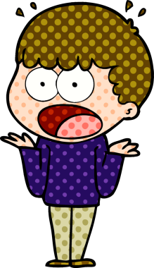 Bir insan tarafından çizilmiş bir karikatür.