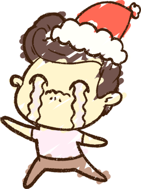 Bir insan tarafından çizilen Noel Adam Tebeşiri