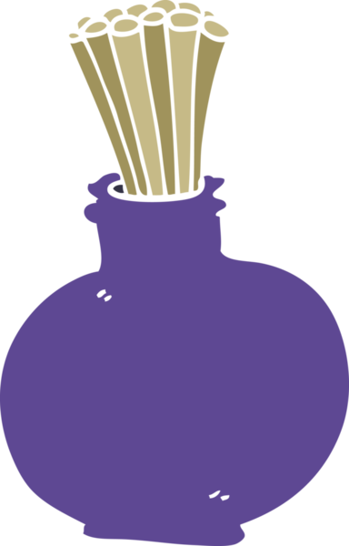 Bir insan tarafından çizilmiş karalama kavanozu.