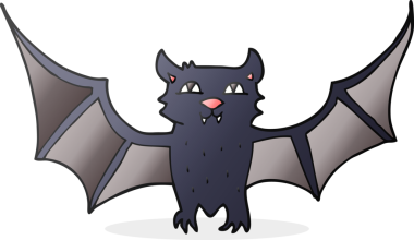 Bir insan tarafından çizilmiş cadılar bayramı sopası çizimi.