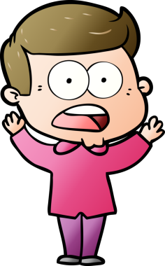 Bir insan tarafından çizilmiş bir karikatür.